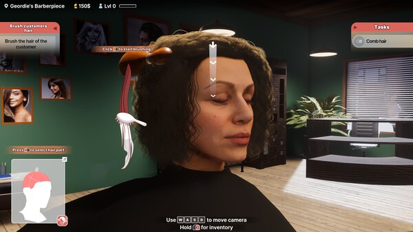 Hairdresser Simulator - Screenshot 1