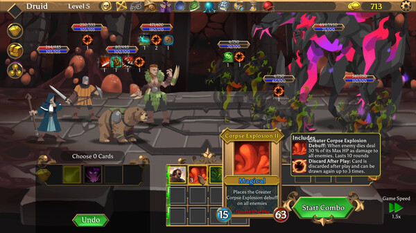 Combo Card Clashers - Screenshot 1