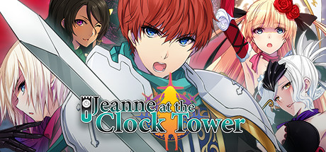 Jeanne at the clock tower - logo