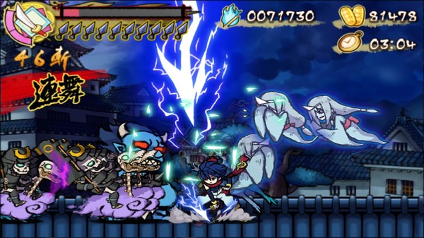 Mononoke Slashdown - screenshot 1