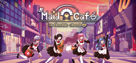 Maid Cafe on Electric Street - logo