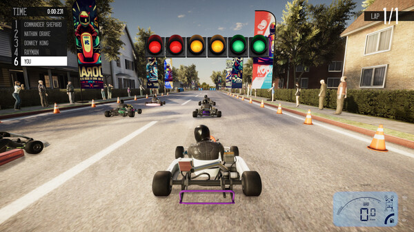 Gearhead Karting Simulator - Mechanic & Racing - screenshot 1
