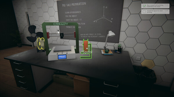 3D printmaster simulator printer - screenshot 1