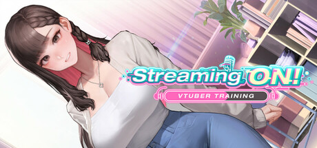 Streaming ON! VTuber Training - Logo