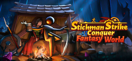 Stickman Strikes: Conquer Fantasy World - Logo
