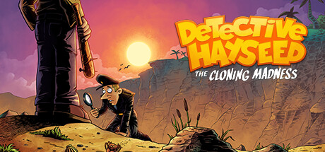 Detective Hayseed - The Cloning Madness - Logo
